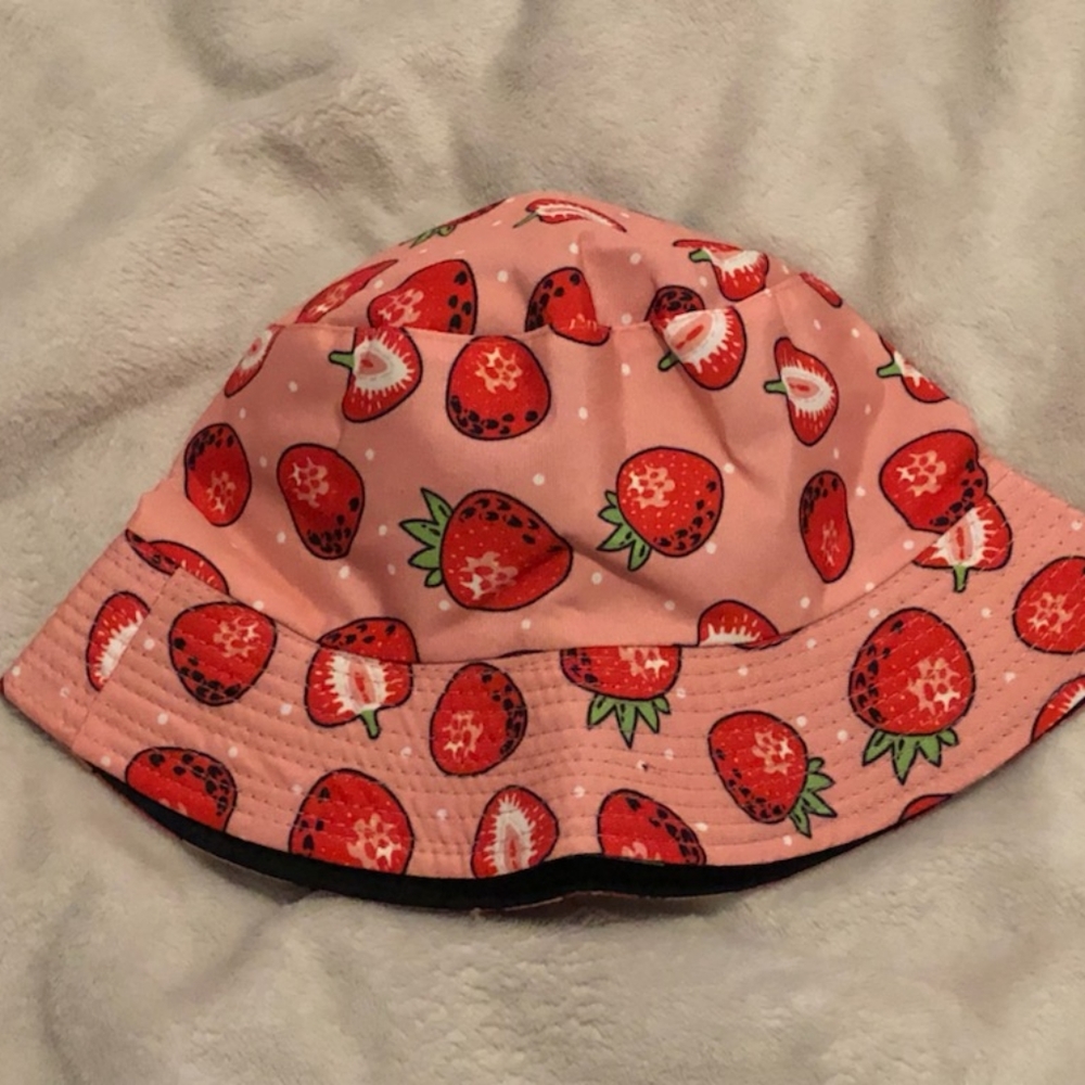 Strawberry Bucket Hat